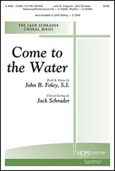 Come to the Water SATB choral sheet music cover